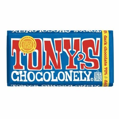 Tony's Chocolonely Dark Chocolate Bar - 6.35oz