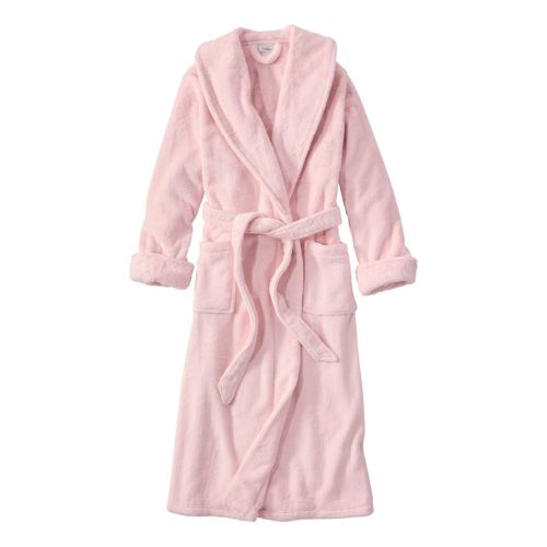 Women's Wicked Plush Robe, Shawl Collar. Pink size Large