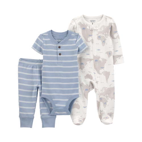 Carter's Child of Mine Baby Boy Outfit Set, 3-Piece, Sizes Preemie-6/9 Months