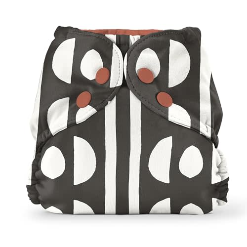 Esembly Cloth Diaper Cover, Circuit, Size 2 (18-35lbs) | Reusable, Waterproof, Breathable and Adjustable Outer Layer Over Absorbent Inner, Blowout Protection and Reusbale Swim Diaper