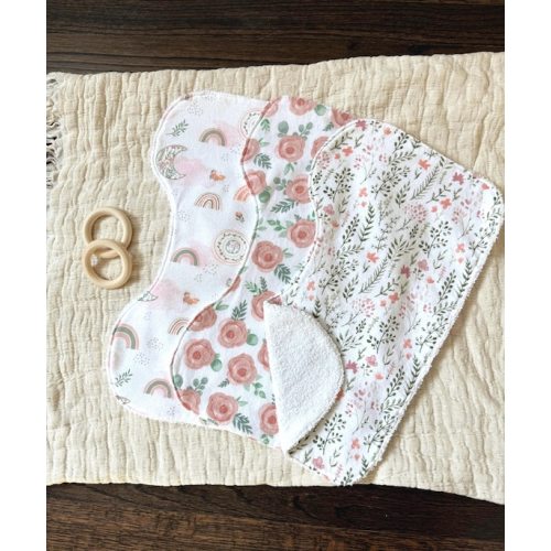 Handmade Baby Burp Cloth - Girl Patterns - Etsy