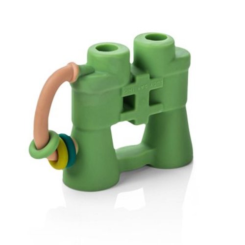 Lucy Darling Binoculars Baby Teether - Ages 0-6- and 0-12-Months -100% BPA-Free