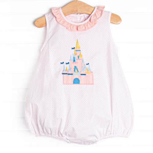 Magical Castle Applique Bubble, Pink – Stitchy Fish