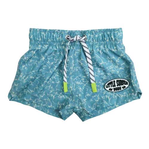 High Tide Little Surfer Dude Swim Trunks