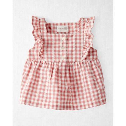 Baby Gingham Top Made With Organic Cotton - Little Planet | Carter's