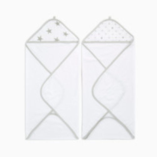 Aden + Anais Hooded Towel 2 Pack - Dusty