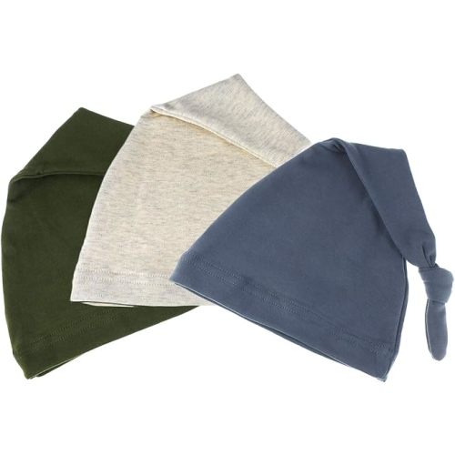 My Lello Baby Long Knotted Tail Cotton Beanie Hat