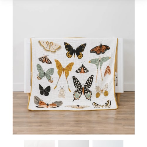 Butterfly Collector Quilt – Clementine Kids