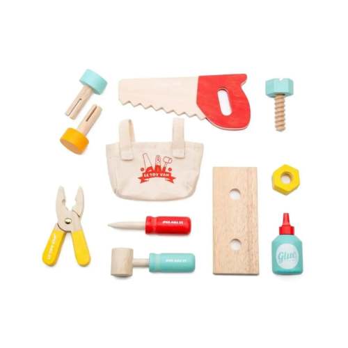 Wooden Tool Set for Kids – Le Toy Van Toolbox with 11 Accessories