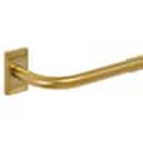 Home Decorators Collection 36 in. - 72 in. Adjustable 1 in. Wraparound Single Curtain Rod Kit in Gold UGD722404R05