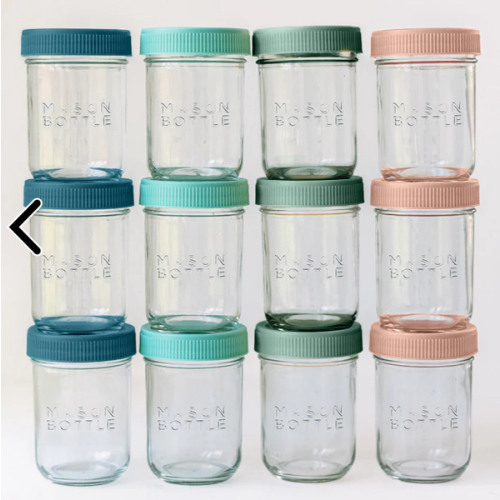 Breastmilk Storage Jar Set – Mason Bottle