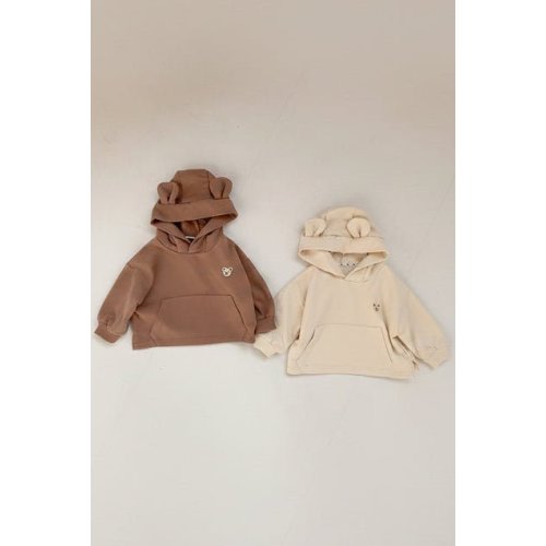 Cozy Nozi Bear Hoodie Cream or Brown