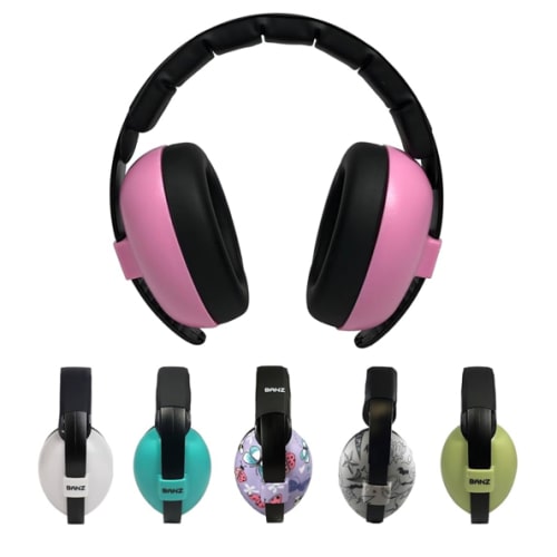 Baby Banz Earmuffs Infant Hearing Protection – Ages 0-2+ Years – The Best Earmuffs for Babies & Toddlers – Industry Leading Noise Reduction Rating – Soft & Comfortable – Baby Ear Protection