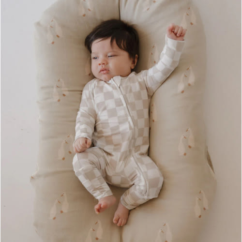 Bamboo Zip Pajamas | Checkerboard – LITTLE RAD THINGS