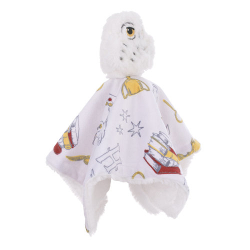 Warner Brothers NoJo Warner Bros Harry Potter Hedwig Owl White Super Soft Security Baby Blanket | Wayfair