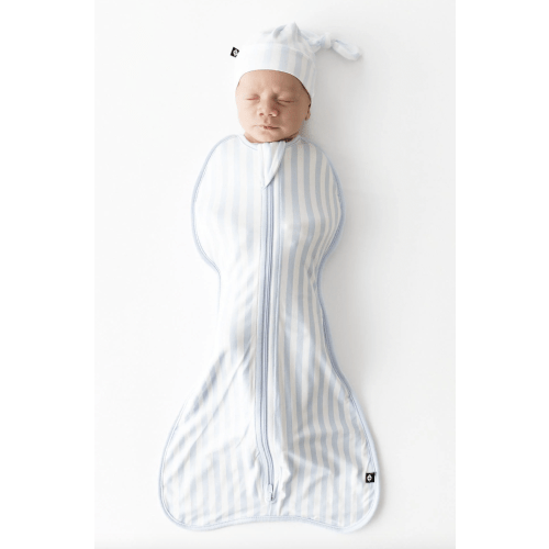 Swaddle Bag in Small Mist Stripe 0.5