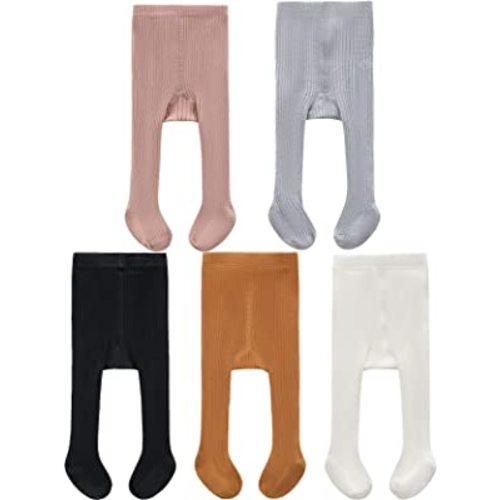 CECORC Baby Girls Tights Toddler Cable Knit Leggings Thick Cotton Infant Stockings Pantyhose 1-10T