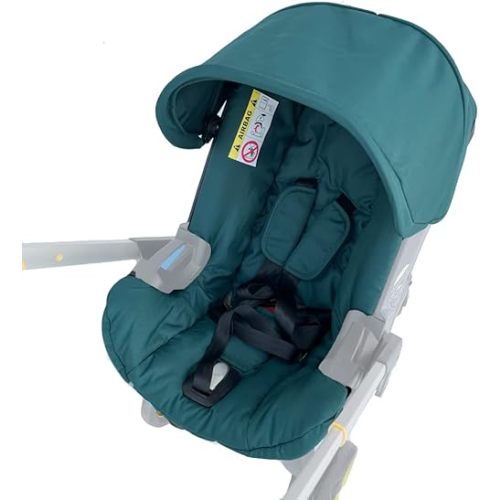 Seat Cushion Changing Kits Clothes, Sun Shade, Stroller Canopy Compatible with Doona Car Seat & Stroller (Green)