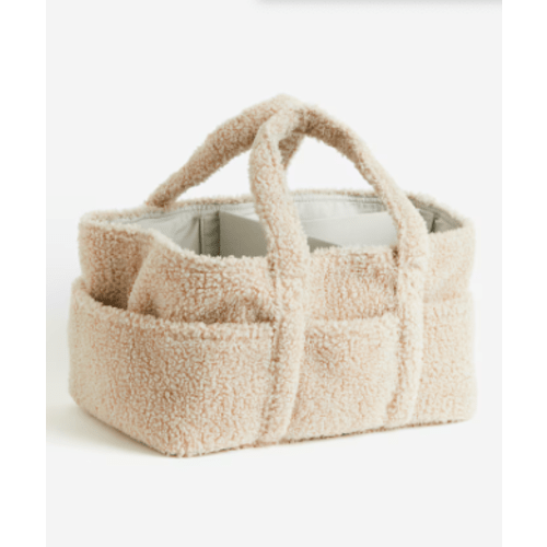 TEDDY FLEECE CHANGING BAG