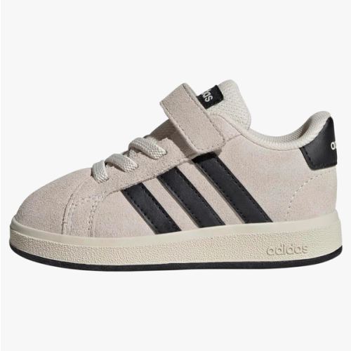 adidas Boys Grand Court 2.0 Sneakers Shoes Casual - Black & White