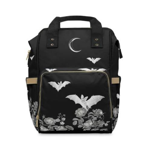 Goth Bats Diaper Bag Diaper Backpack Gothic Diaper Bag - Etsy