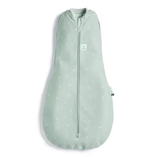 ergoPouch Cocoon Swaddle Sack 1.0 TOG - Baby Sleep Sack, Gentle Snug Fit Helps Calm Startle Reflex, Ideal for Arms In/Out Sleeping, Soft Breathable Fabric for Better Sleep (0-3 Months, Sage)