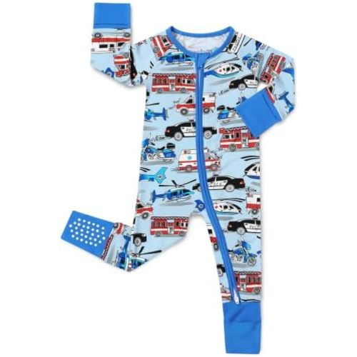 babee Reshinee Bamboo Viscose Baby Footie Pajama, Zipper Sleeper Boys Girls