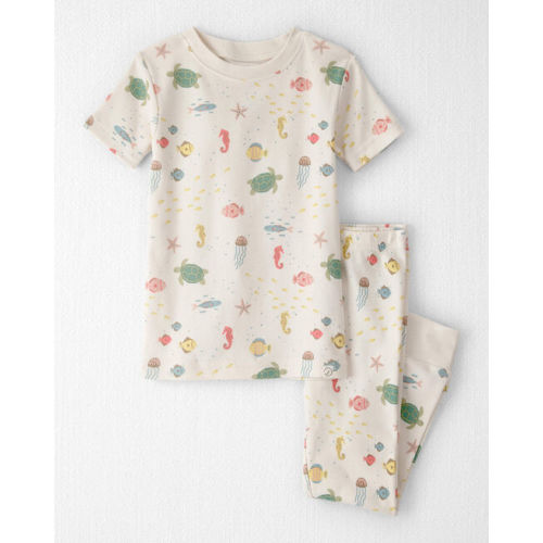 Toddler 2-Piece Organic Cotton Pajamas in Under the Sea - Little Planet | Carter's