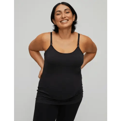 Plus Size Clip Down Nursing Cami
