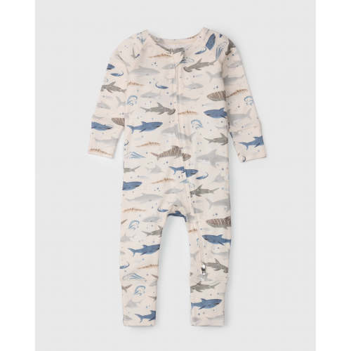 Baby Sleeper TENCEL™ - Smiley Sharks