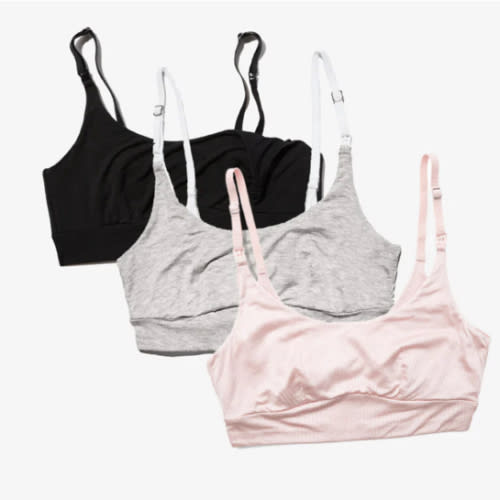 Everything Bra 3-Pack | Soft, Stretchy Maternity & Nursing Bras by Bodily