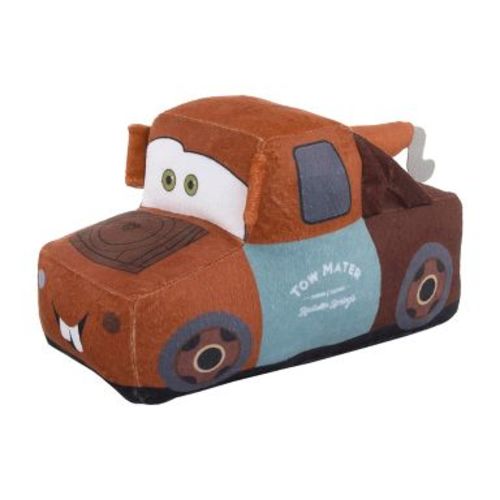 NoJo Disney Cars Mater Brown 3D Plush Decorative Toddler Pillow with Embroidery