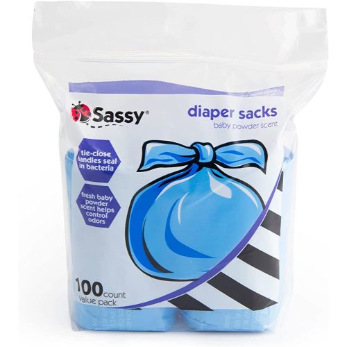 Sassy Disposable Scented Diaper Sacks - 100 Count