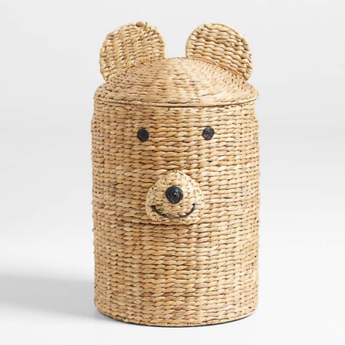 Bear Woven Kids Hamper with Handles