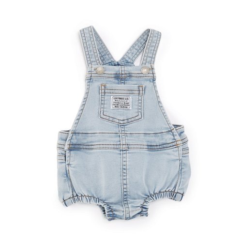 Levi's® Baby Girls Newborn-9 Months Sleeveless Denim Romper