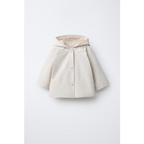 HOODED PARKA - Beige | ZARA United States