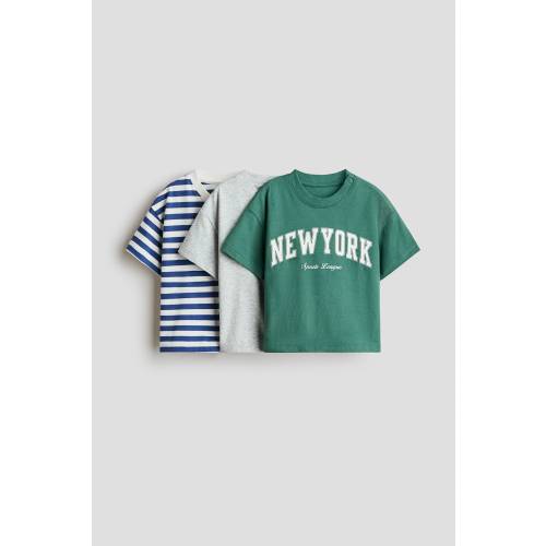 3-PACK COTTON T-SHIRTS