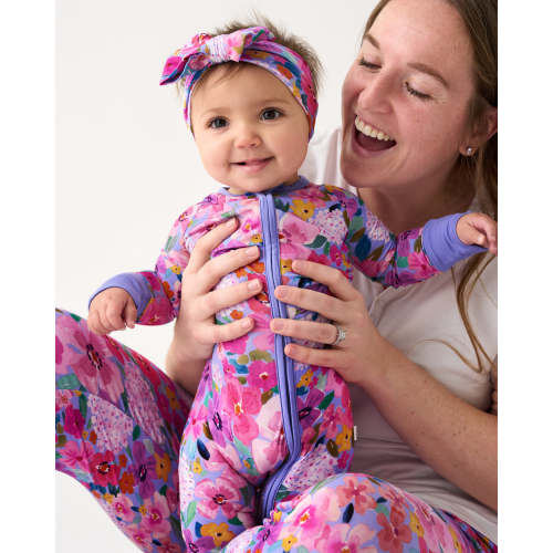 Sweet Sprigs Luxe Bow Headband | Little Sleepies