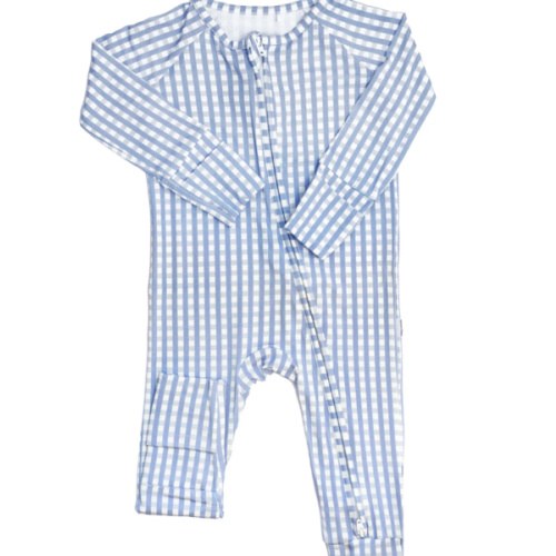 Sleep Romper - Gingham