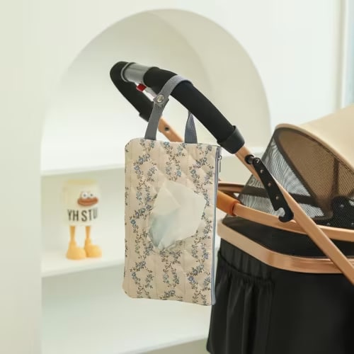 lightweight diaper bag moms quilted diaper pouch wet wipes - Temu