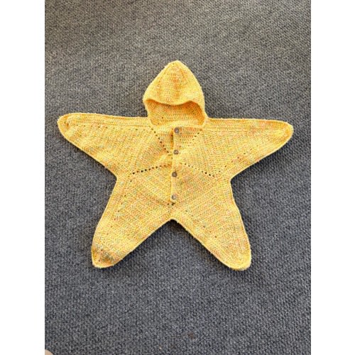 Handmade Crochet Baby Star Suit