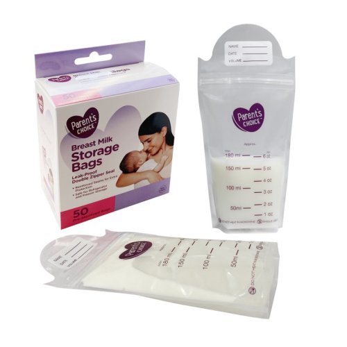 Parent's Choice Breast Milk Storage Bag 50ct