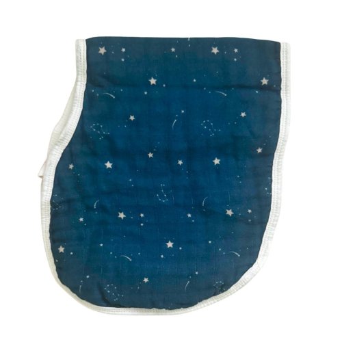 Burp Cloth Bib in Starry Night