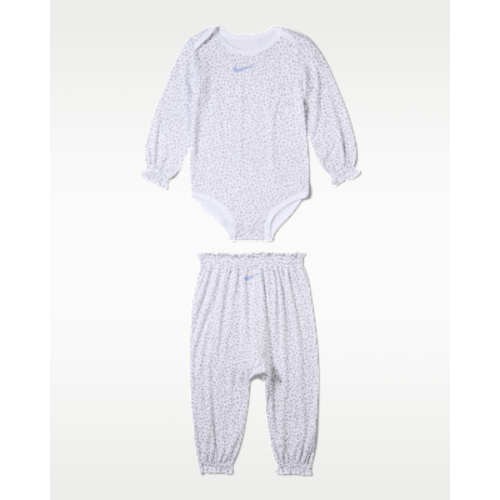 Nike Essentials Baby (6-12M) Mini Spot Printed 2-Piece Set. Nike.com