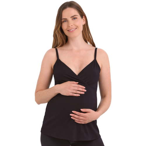 Joyspun Women's Maternity Crossover Nursing Cami, Sizes S-XXXL