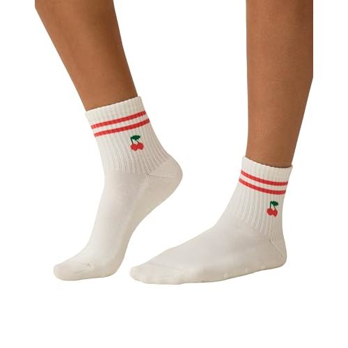 Kindred Bravely Non Slip Grip Socks for Women Quarter Crew, Pregnancy Socks | A soft cotton blend sock with an easy quarter-crew height. Super-comfy with non-slip grips on the bottom for added stability