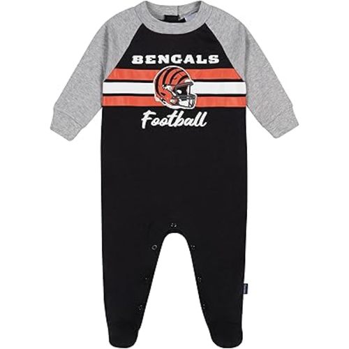 Gerber NFL unisex-baby Nfl Team Footed Coverall