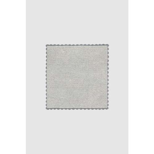 CozyChic® Stripe Scallop Receiving Blanket | Barefoot Dreams®