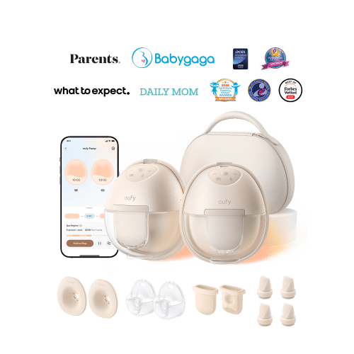 eufy Wearable Breast Pump S1 Pro Essential Kit with 24mm Flange