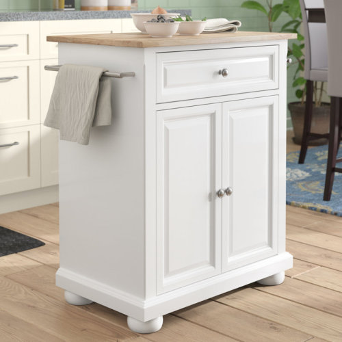 Three Posts™ Hedon Kitchen Cart & Reviews | Wayfair